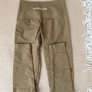 Alphalete Tan Amplify Leggings